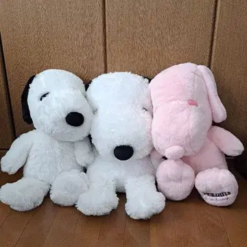 PEANUTS 스누피 BIG 봉제 인형 3종 세트