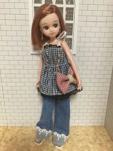 22cm 인형 리카짱 의류 핸드메이드 세트