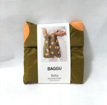 BAGGU 베이비 도트 카키 JAPANEXCLUSIVE 일본 한정판