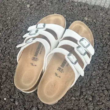 BIRKENSTOCK 샌들 화이트 36 230