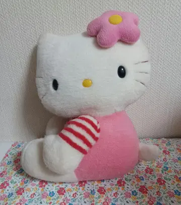 레어 가로 키티 Hello Kitty 봉제 인형 헤이세이 레트로