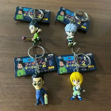 HUNTER x HUNTER 헌터헌터 피규어 키링 4개