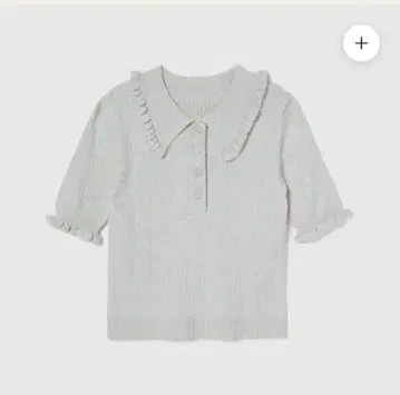 린넨 콤비 FRILL 폴로 상의 시루무린 SeaRoomlynn