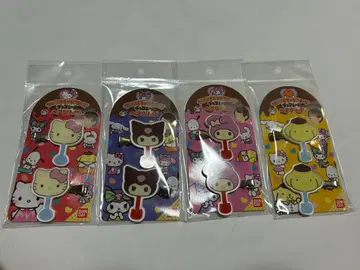 산리오 캐릭터즈 초콜릿 헤어 클립 4개 묶음 판매