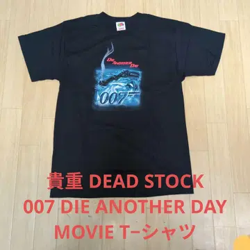 귀중 DEAD STOCK 00s 007 MOVIE T-셔츠