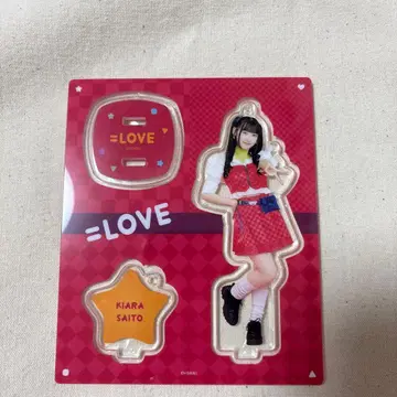 =LOVE 사이토 키아라 아크릴 스탠드 전국 투어 2022 갸루 의상