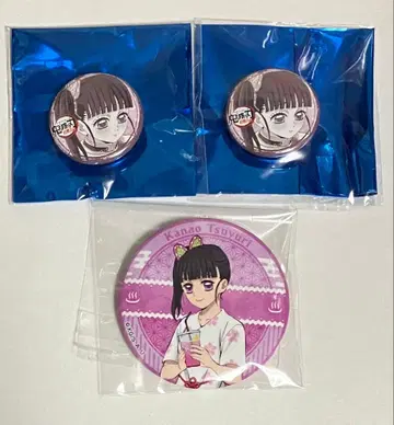 귀멸의 칼날 ufotable 극락탕 캔뱃지 카나오