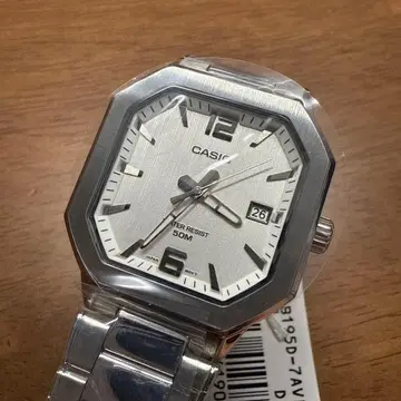 CASIO MTP-B195D 화이트 미사용 저렴한 카시오