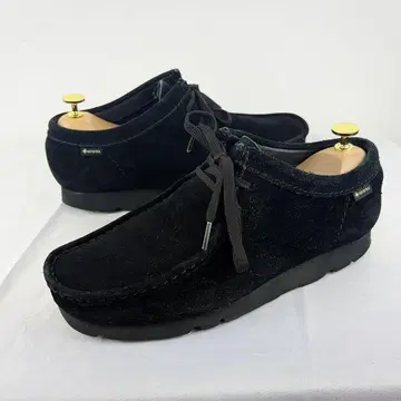 클락스 오리지널스 왈라비 고어텍스 스웨이드 남성용 블랙 26cm