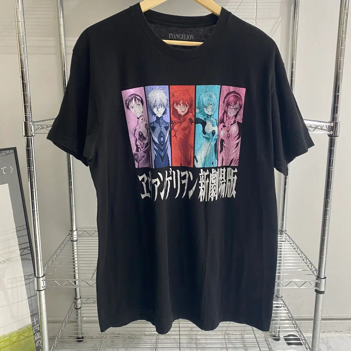 90s Evangelion OLD COSPA Rare Tag Shinji Printing Sleeve1276 