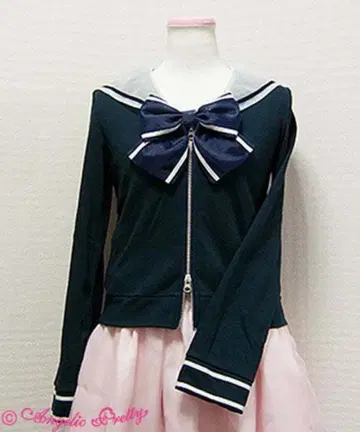 Angelic Pretty 샤벳 마린 후드티