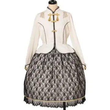 Angelic Pretty 시노와즈리 원피스 화이트
