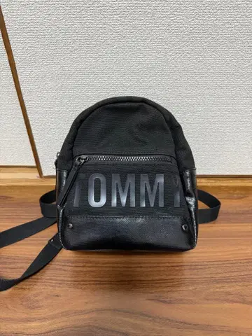 TOMMY HILFIGER 2way 미니 백팩 블랙