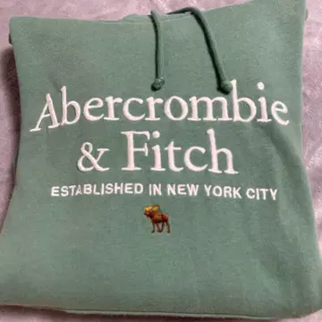 Abercrombie & Fitch 후드티 그린