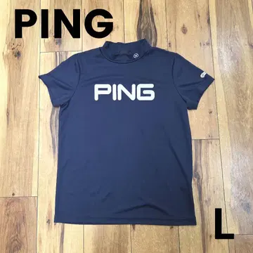 핑 PING 스탠드 카라 하이넥 반팔 드라이 T셔츠 골프 상의