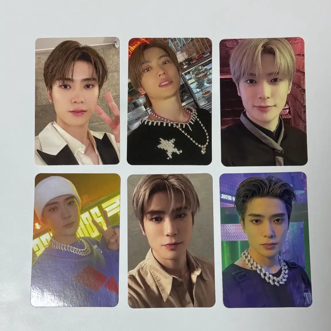 NCT127 Jaehyun Neo City Voice Keyring Poca (Polaroid) | Bunjang Global