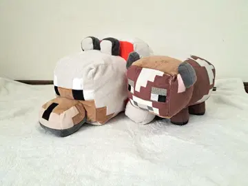Minecraft 마인크래프트 BIG 봉제 인형 2체 세트