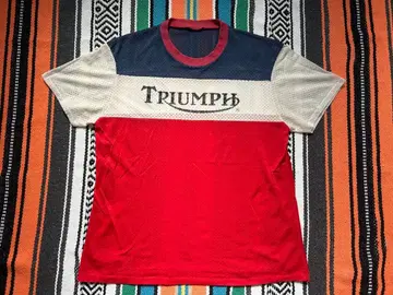 트라이엄프 T셔츠 빈티지 M 메쉬 TRIUMPH 본네빌