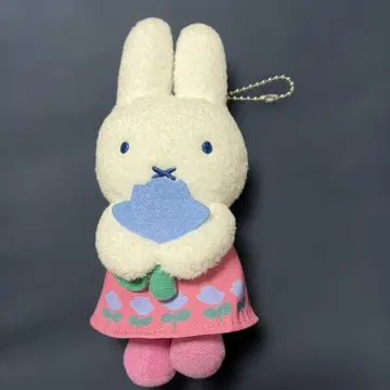 MIFFY and ROSE 마스코트 키체인 미피 봉제 인형