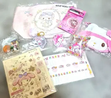 산리오 마이멜로디 & 피아노 굿즈 묶음 판매