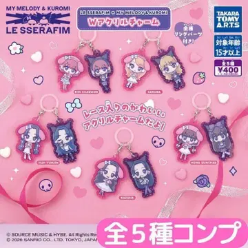 LE SSERAFIM x MY MELODY&KUROMI W 아크릴 참