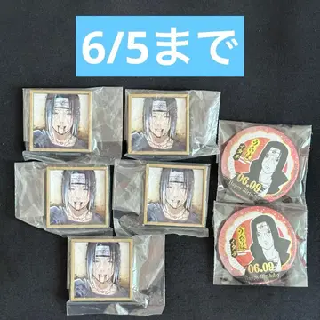 NARUTO 우치하 이타치 3D 리프 스탠드 가챠가챠 캔뱃지