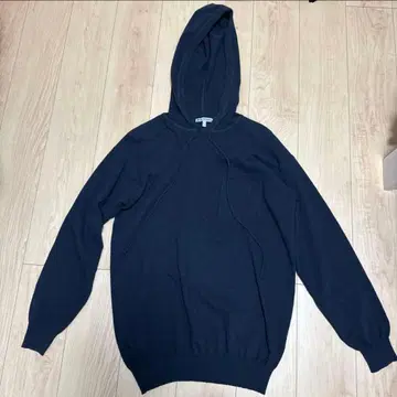 이탈리아제 엠포리오 아르마니 니트 후드티 네이비 50 L~XL