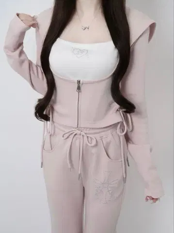 루미뇽 Cross bijou ribbon 3세트업 셋업