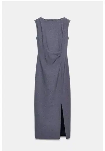 ZARA 드레이프 미디 원피스 M