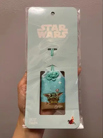 새상품 ] Hot Toys 스타 워즈 그로그 럭키 참 자수 부적