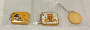 리락쿠마 할로윈 비스킷 키링 3종 세트
