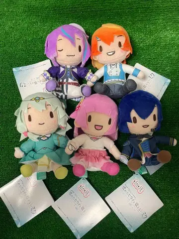 프로세카 후와푸치 미니 봉제 인형 원더랜즈 x 쇼타임 5종 세트
