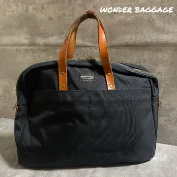 WONDER BAGGAGE 원더배기지 비즈니스 백 네이비