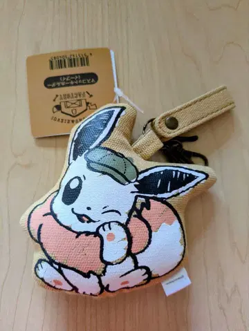PIKACHU&EIEVUI FACTORY 마스코트 키링 이브이