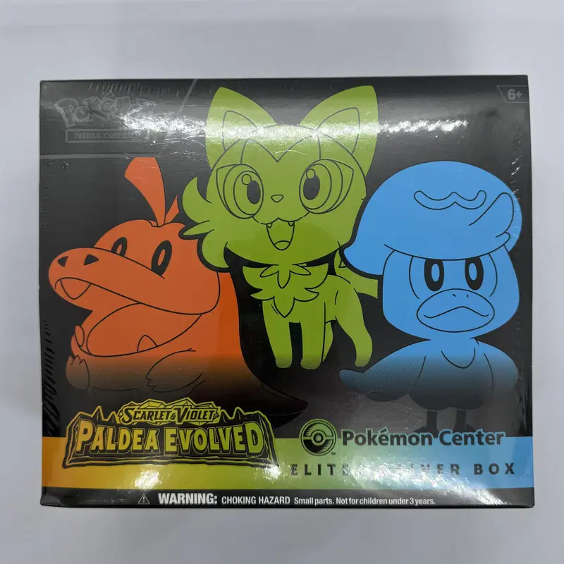 북미판 Paldea Evolved 포켓몬센터 한정판 ETB 팝니다.
