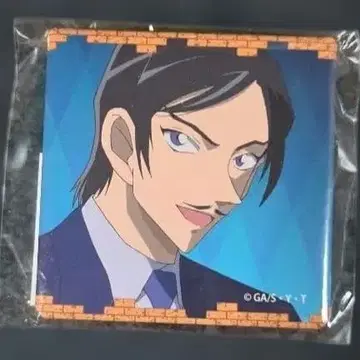 명탐정 코난 코난랜드 모로후시 타카아키 메모리얼 캔뱃지