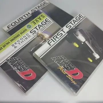 이니셜D DVD 세트 First-Fourth 스테이지