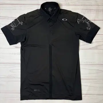 OAKLEY 오클리 골프 피케 셔츠 반팔 블랙 M