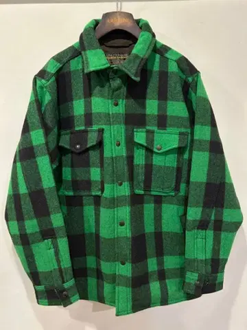 FILSON 매키노 재킷 셔츠 애시드 그린 M