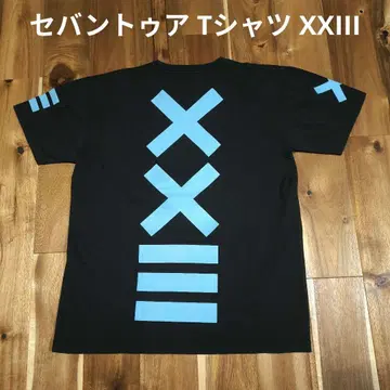 세바투르 CestVingtTrois 블랙 T셔츠 XXlll 사이즈 L