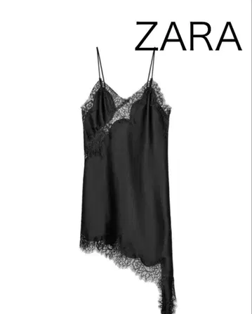 ZARA 비대칭 레이스 원피스