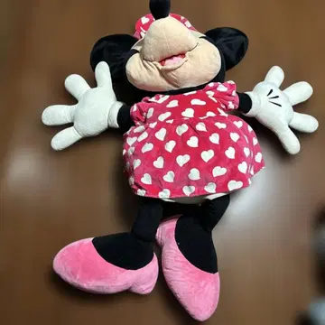 Disney 미니 마우스 봉제 인형 하트 무늬 거대 미니