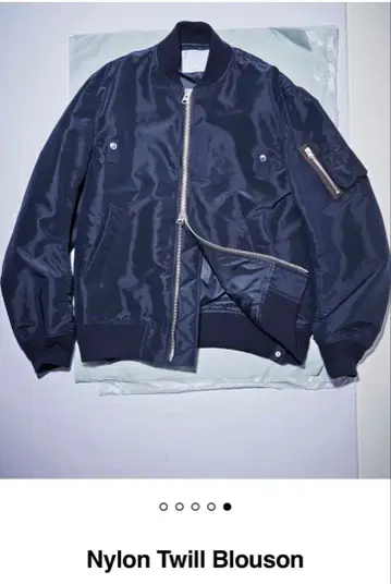 sacai 26aw Nylon Twill Blouson 네이비 사이즈 3