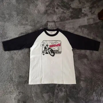 IRON HEART 프린트 셔츠