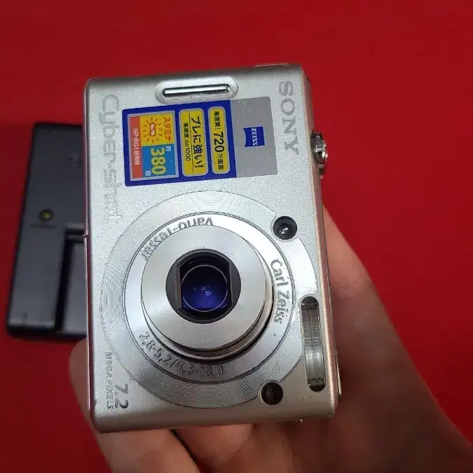소니 DSC-W35 디지털 카메라 (작례 포함)