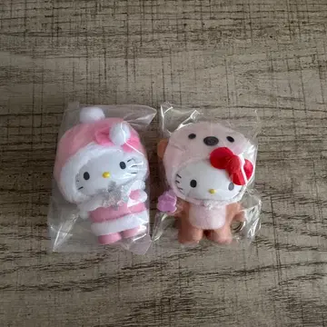 산리오 치비토모 눈의 정령 물의 생물 키티 키링 헬로키티