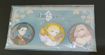 FGO 쿄마후 캔뱃지 오베론 홈즈 보이저 3종 세트