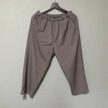 미즈이로 인드 턱 이지 팬츠 그레이 허리밴딩 일본제