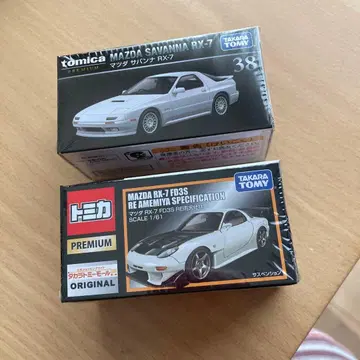 [ 새상품 미개봉 ] 토미카 프리미엄 RX-7 2대 세트