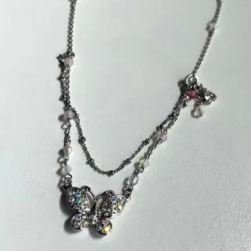 Y2K ANNA SUI 안나수이 나비 목걸이